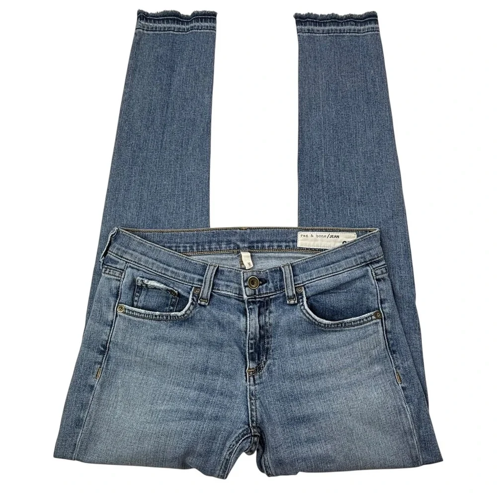 Rag & Bone FREEMONT Dre Slim Ankle Jeans Womens‎ Size 25 Actual 27"Wx29"Inseam - Picture 14 of 16